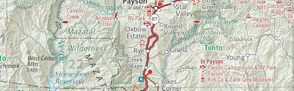 Arizona Recreation Map, The Grand Canyon State, 2024 Edition - Wide World Maps & MORE!