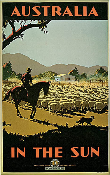 Assorted Gloss Laminated Vintage Travel Posters - Wide World Maps & MORE!