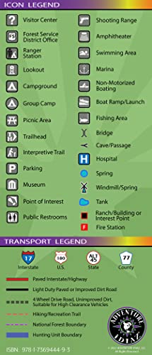 Arizona Hunt Unit 20B Hunting / Recreation Map - Wide World Maps & MORE!