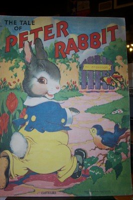 The Tale Of Peter Rabbit 1942 Cloth-like 