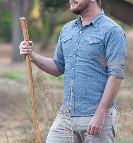 SE Survivor Series Heavy Duty Wooden Walking/Hiking Stick, 60" - WS632-60 - Wide World Maps & MORE!