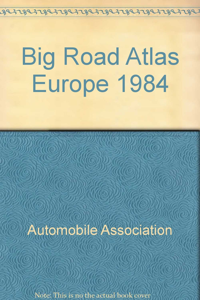 AA big road atlas, Europe - Wide World Maps & MORE! - Book - Wide World Maps & MORE! - Wide World Maps & MORE!