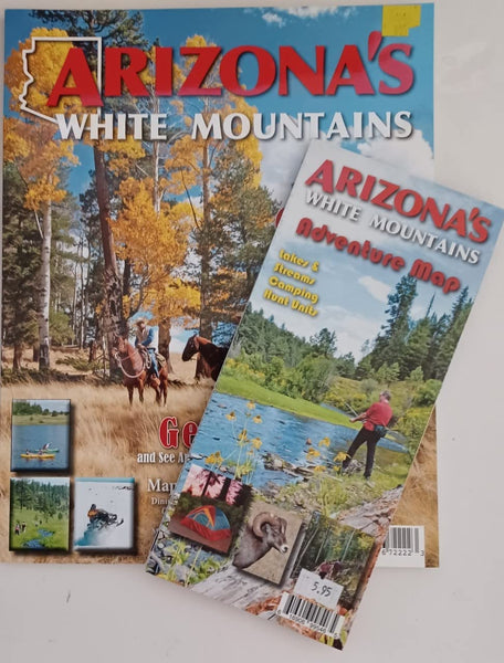 Arizona White Mountain Adventure Map & Guide Wide World Maps & MORE!