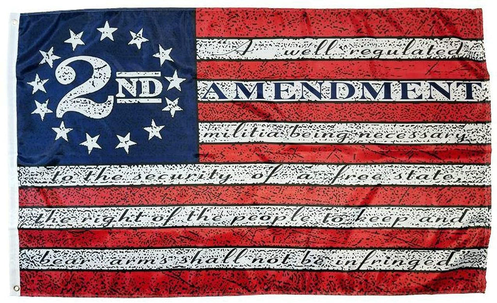 5' × 3' Rough Tex 150D Nylon 2nd Amendment Betsy Ross Flag - Wide World Maps & MORE!