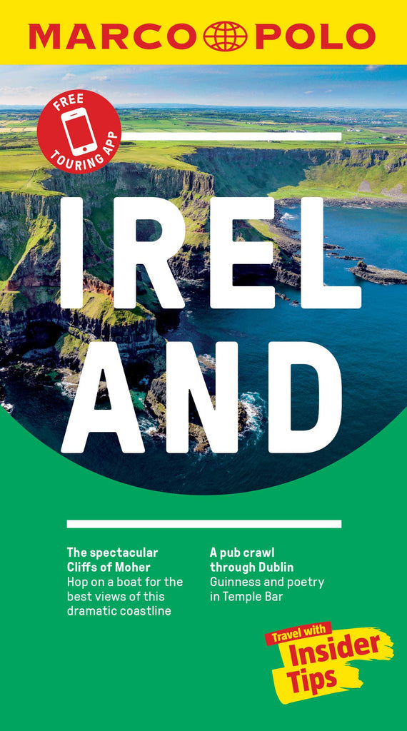 Ireland Marco Polo Pocket Travel Guide - with pull out map (Marco Polo Pocket Guides) - Wide World Maps & MORE!