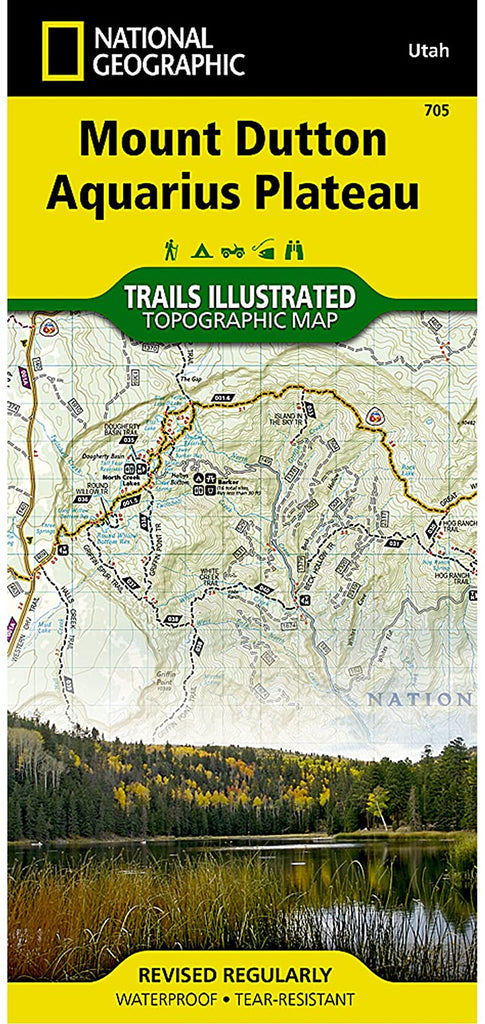 National Geographic Maps Trails Illustrated Map Bryce/Mount Dutton - Wide World Maps & MORE!