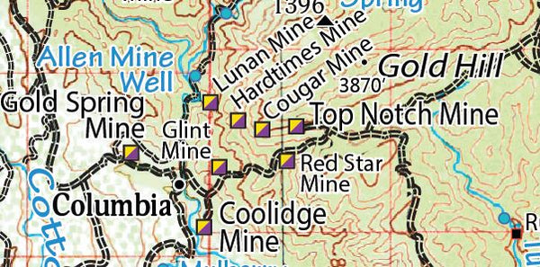 Arizona Hunt Unit 20B Hunting / Recreation Map - Wide World Maps & MORE!