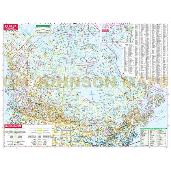 Road Map Canada | Wide World Maps & MORE! Road Map Canada | Wide World Maps & MORE!