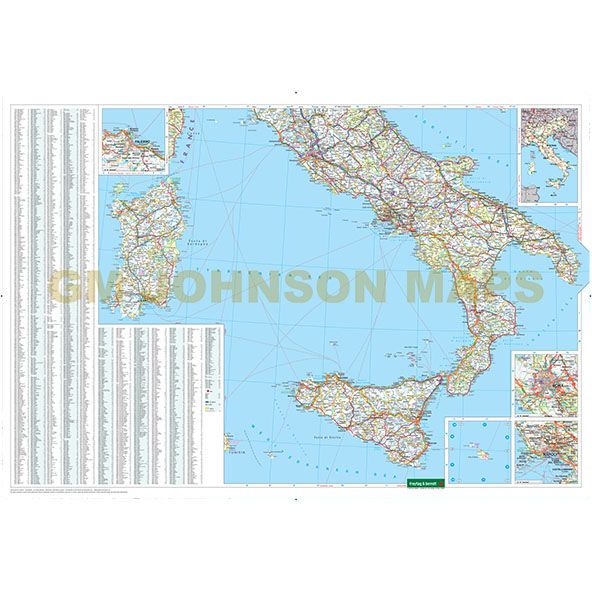 Italy, Austria, & Switzerland - Wide World Maps & MORE!
