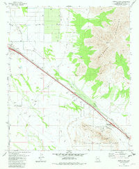 NEWMAN PEAK 7.5' AZ 1981 Map United States Geological Survey - Wide World Maps & MORE!