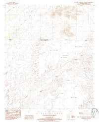 West of Guadalupe Canyon, Arizona - Sonora (7.5'×7.5' Topographic Quadrangle)