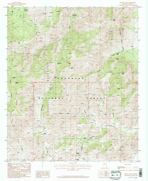 Portal Peak, AZ 7.5' PE 1987