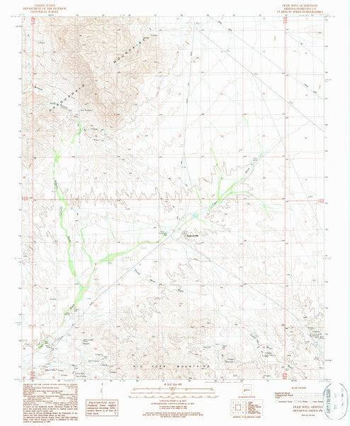 TIGER WELL, AZ 7.5'  PE 1990