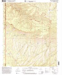 Baldy Bill Point, Arizona 1997 (7.5'×7.5' Topographic Quadrangle)