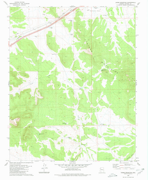 Cross Mountain 7.5' 1980