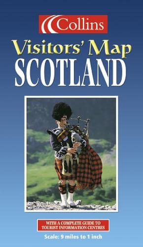 Collins Visitors' Map Scotland HarperCollins - Wide World Maps & MORE!