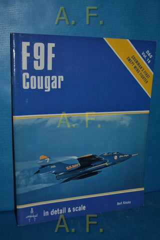 F-9F Cougar in Detail and Scale Kinzey, Bert