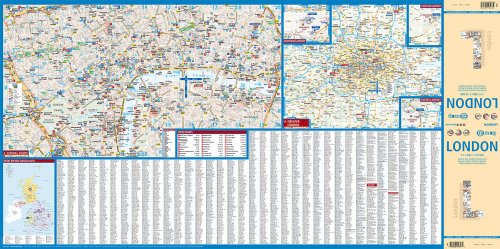 Laminated London Map by Borch (English Edition) [Map] Borch