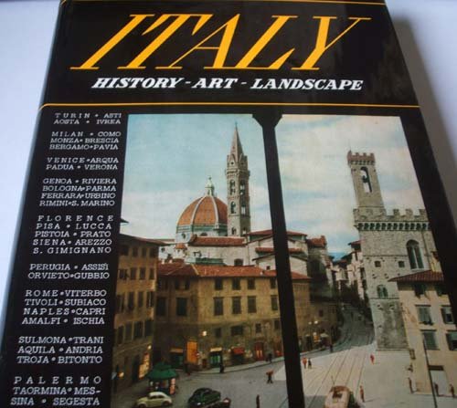 Italy History - Art - Landscape [Hardcover] unknown author