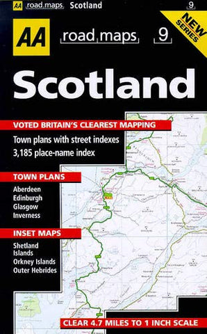 Scotland (AA Road Maps) [Map]