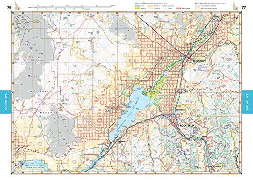 Idaho Road and Recreation Atlas - Wide World Maps & MORE!