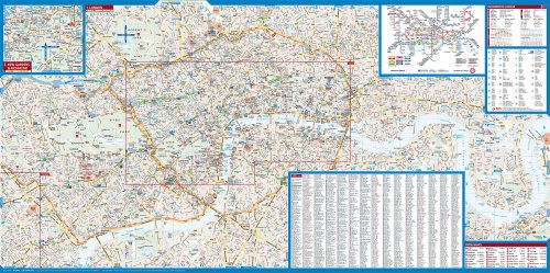 Laminated London Map by Borch (English Edition) [Map] Borch