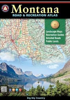 Montana Road and Recreation Atlas - Wide World Maps & MORE!