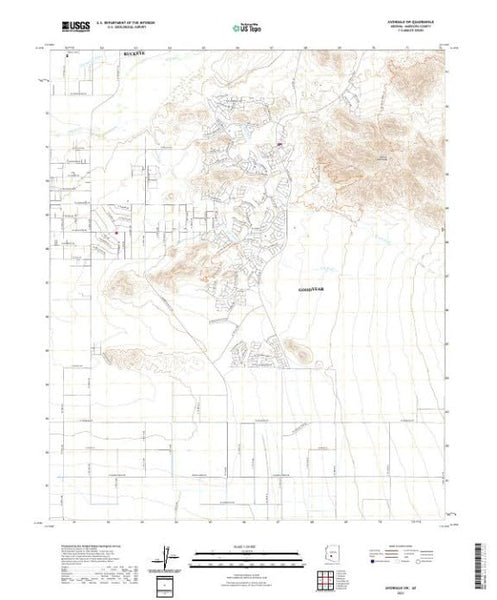 Avondale Southwest, Arizona (7.5'×7.5' Topographic Quadrangle)