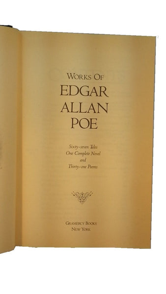 Edgar Allan Poe: Selected Works, Deluxe Edition Poe, Edgar Allan - Wide World Maps & MORE!