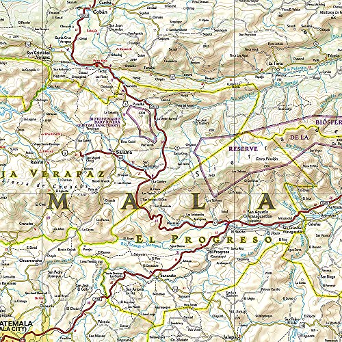 Guatemala Map (National Geographic Adventure Map, 3110) [Map] National Geographic Maps