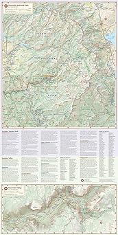 Yosemite National Park, California Recreation Map - Wide World Maps & MORE!