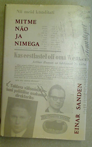 Mitme Nao Ja Nimega [Hardcover] Einar Sanden - Wide World Maps & MORE!
