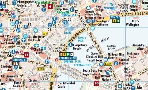 Laminated London Map by Borch (English Edition) [Map] Borch