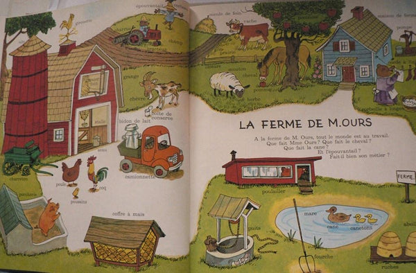 Le Livre des Mots / Best Word Book (French Edition) [Hardcover] Richard Scarry - Wide World Maps & MORE!