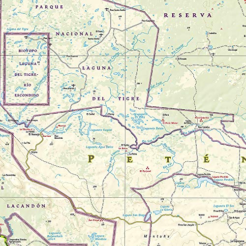 Guatemala Map (National Geographic Adventure Map, 3110) [Map] National Geographic Maps