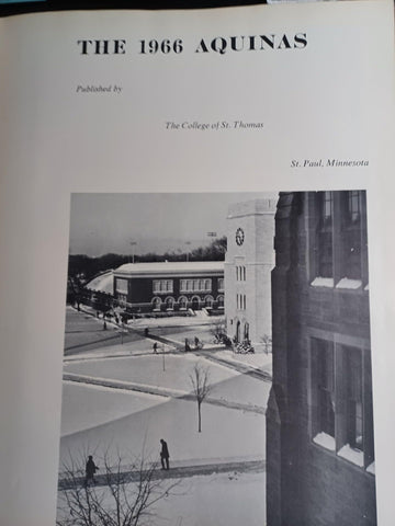 Aquinas College Yearbook: Thomist 1966 [Hardcover] Aquinas College