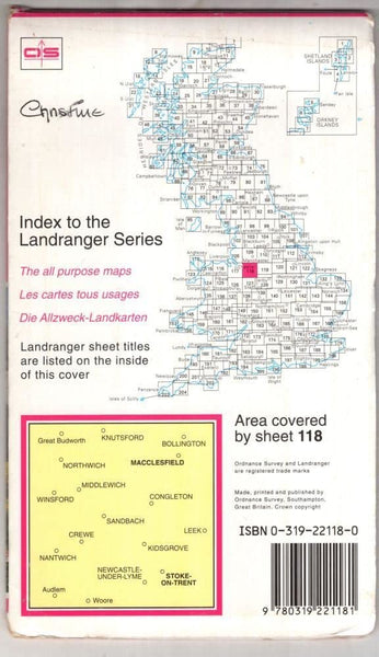 Landranger Maps (OS Landranger Map) [Map] Ordnance Survey