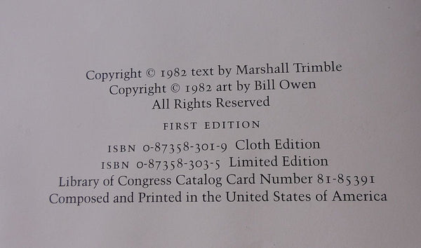 C.O. Bar: Bill Owen Depicts the Historic Babbitt Ranch Trimble, Marshall - Wide World Maps & MORE!