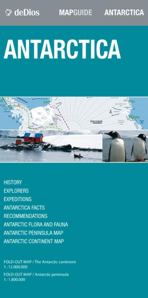 Antarctica Map Guide [Map] deDios