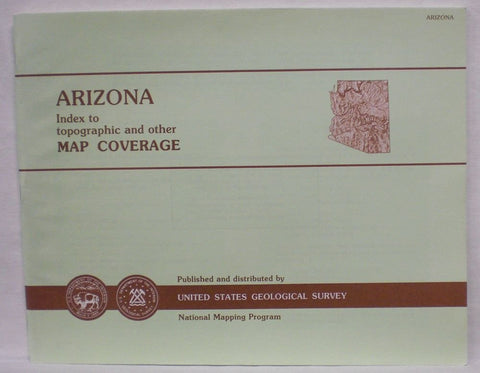 Arizona Index to Topographic and Other Map Coverage [Paperback] United States Geological Survey