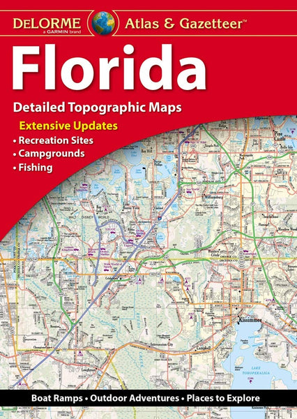 Delorme Atlas & Gazetteer: Florida [Paperback] Rand McNally