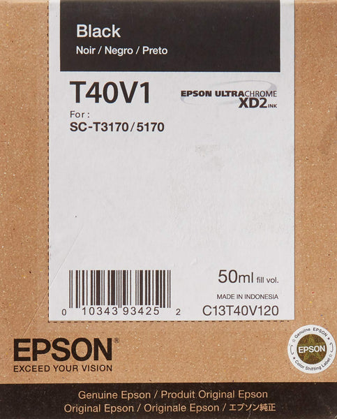 EPSON T40W120 HIGH CAPACITY CARTRIDGE INK - Wide World Maps & MORE!