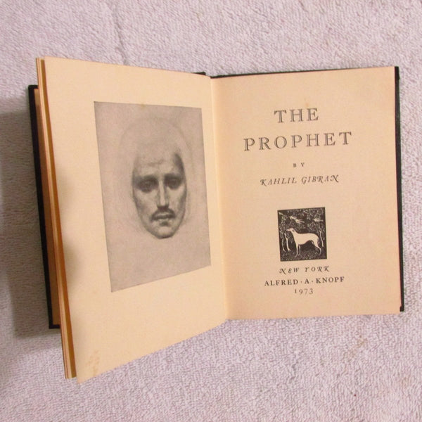 THE PROPHET-POCKET EDITION. 1973 [Hardcover] Kahlil Gibran - Wide World Maps & MORE!