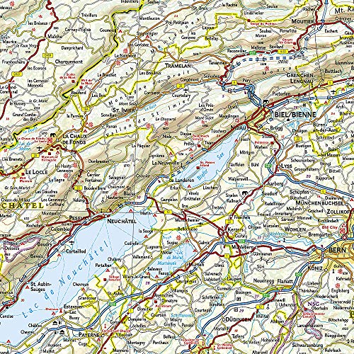 Switzerland Map (National Geographic Adventure Map, 3320) [Map] National Geographic Maps