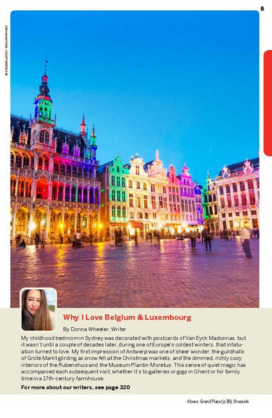 Lonely Planet Belgium & Luxembourg (Multi Country Guide) Lonely Planet; Smith, Helena; Symington, Andy and Wheeler, Donna - Wide World Maps & MORE!
