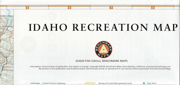 Idaho Recreation Map: The Gem State