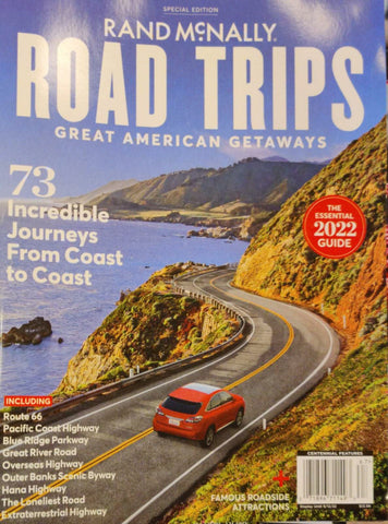 Road Trips Magaizne Issue - 67 Rand McNally Great American Gateways [Single Issue Magazine]