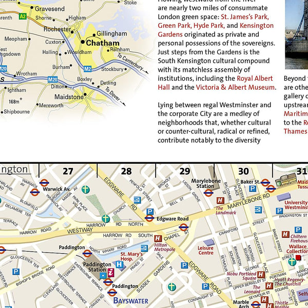 London City Destination Map & Travel Guide