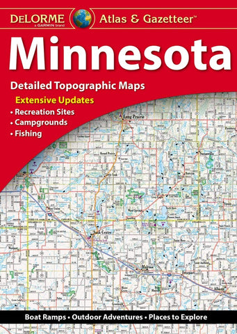 Minnesota Atlas & Gazetteer [Map] Delorme - Wide World Maps & MORE!