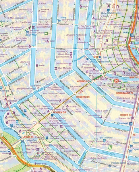 Amsterdam & Netherlands Travel Reference Map (Waterproof) 1:8,000/1:400,000 - Wide World Maps & MORE!